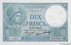 10 Francs MINERVE  FRANCE  1936 F.06.17