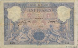100 Francs BLEU ET ROSE  FRANCE  1889 F.21.02