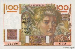 100 Francs JEUNE PAYSAN FRANCIA  1948 F.28.18 q.AU