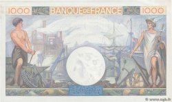 1000 Francs COMMERCE ET INDUSTRIE Petit numéro FRANCE  1940 F.39.01 AU+