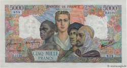 5000 Francs EMPIRE FRANÇAIS FRANCE  1947 F.47.58 SUP