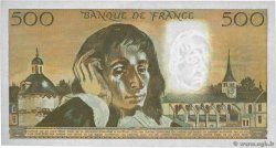 500 Francs PASCAL FRANCE  1973 F.71.09 AU+