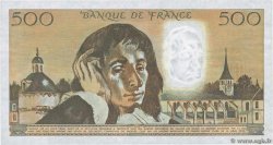 500 Francs PASCAL Petit numéro FRANCIA  1979 F.71.20 AU+
