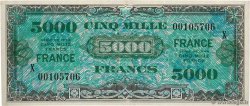 5000 Francs FRANCE FRANCIA  1945 VF.28.02 SC