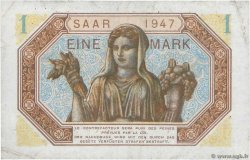 1 Mark SARRE FRANCIA  1947 VF.44.01 BC+