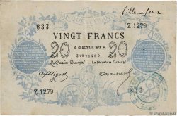 20 Francs type 1871 Faux FRANKREICH  1872 F.A46.03x fSS