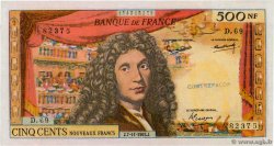 500 Nouveaux Francs MOLIÈRE Faux FRANCE  1963 F.60.05x pr.NEUF