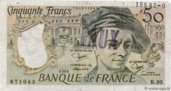 50 Francs QUENTIN DE LA TOUR Faux FRANCIA  1983 F.67.09x MB