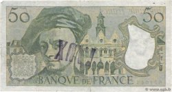 50 Francs QUENTIN DE LA TOUR Faux FRANCIA  1983 F.67.09x MB