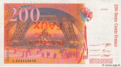 200 Francs EIFFEL Faux FRANCE  1995 F.75.02x VF