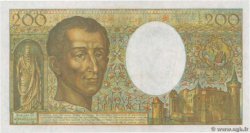 200 Francs MONTESQUIEU Faux FRANKREICH  1989 F.70.09x fST+