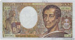 200 Francs MONTESQUIEU Faux FRANCIA  1992 F.70.12x MBC