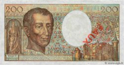 200 Francs MONTESQUIEU Modifié Faux FRANCIA  1994 F.70/2.01x BB