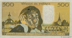 500 Francs PASCAL Faux FRANCIA  1975 F.71.13x MBC
