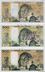 500 Francs PASCAL Faux FRANCE  1991 F.71.48x TTB+