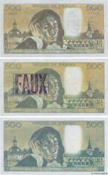 500 Francs PASCAL Faux FRANCE  1991 F.71.48x VF+