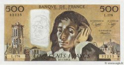 500 Francs PASCAL Faux FRANCIA  1984 F.71.31x SC+