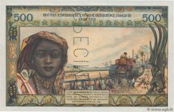 500 Francs Spécimen FRENCH WEST AFRICA  1956 P.47s fST+