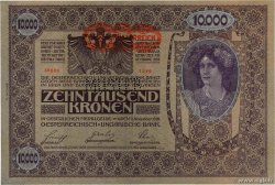 10000 Kronen Spécimen AUSTRIA  1918 P.066s q.FDC