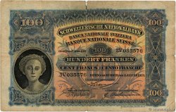 100 Francs SWITZERLAND  1923 P.28 G