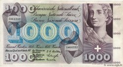 1000 Francs SUISSE  1957 P.52b MBC
