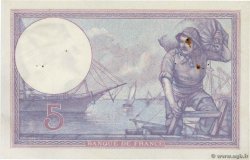5 Francs FEMME CASQUÉE FRANCE  1921 F.03.05 VF