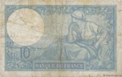 10 Francs MINERVE FRANCIA  1937 F.06.18 q.MB