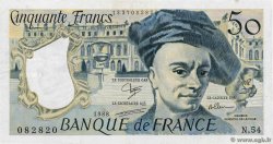 50 Francs QUENTIN DE LA TOUR Numéro spécial FRANKREICH  1988 F.67.14