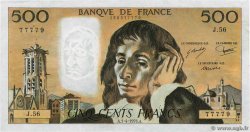 500 Francs PASCAL Numéro spécial FRANCE  1976 F.71.14 pr.SUP