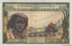 500 Francs Spécimen FRENCH WEST AFRICA  1956 P.47s fST