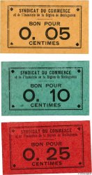 5, 10 et 25 Centimes ALGÉRIE Mostaganem 1916 JPCV.01/02/03 SUP