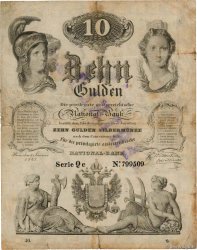 10 Gulden AUTRICHE  1847 P.A076 TB