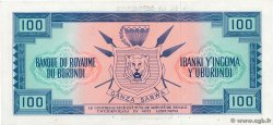 100 Francs BURUNDI  1966 P.17a SPL
