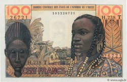 100 Francs WEST AFRICAN STATES  1965 P.801Te AU