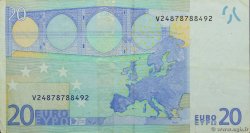 20 Euro Fauté EUROPE  2002 P.03v TB