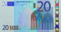 20 Euro EUROPE  2002 P.03u SPL+