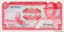 5 Dalasis Remplacement GAMBIA  1972 P.05dr SC+