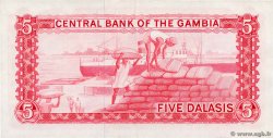 5 Dalasis Remplacement GAMBIA  1972 P.05dr q.FDC