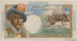 50 Francs Belain d Esnambuc GUADELOUPE  1946 P.34
