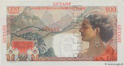 100 Francs La Bourdonnais Spécimen GUYANE  1946 P.23s pr.SPL