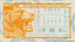 1000 Dollars HONG-KONG  1983 P.190e MBC