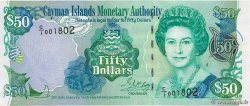50 Dollars CAYMAN ISLANDS  2001 P.29a UNC