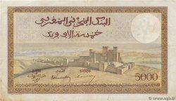5000 Francs MARUECOS  1949 P.23c MBC