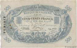 500 Francs TUNISIE  1924 P.05b TTB