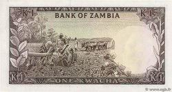 1 Kwacha ZAMBIA  1969 P.10a UNC