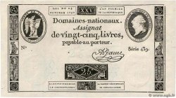 25 Livres FRANCE  1792 Ass.37a