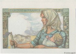10 Francs MINEUR Épreuve FRANCIA  1941 F.08.00Ed AU