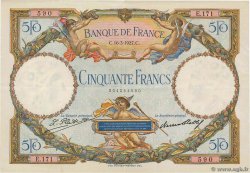 50 Francs LUC OLIVIER MERSON FRANCIA  1927 F.15.01 q.SPL