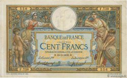 100 Francs LUC OLIVIER MERSON avec LOM  FRANCE  1909 F.22.02