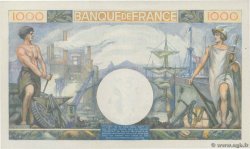 1000 Francs COMMERCE ET INDUSTRIE FRANCIA  1944 F.39.10 EBC+